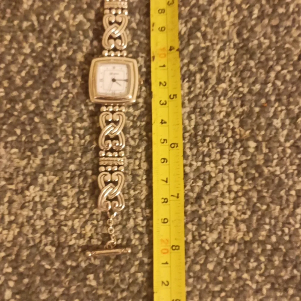 Brighton Vintage Santa Rosa silver tone women's watch